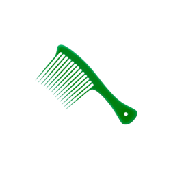 Wide Toothcomb Green