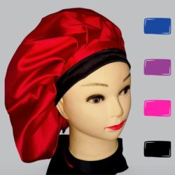 Silk Hair Bonnet – Smooth, Frizz-Free Hair